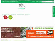 Tablet Screenshot of frapna-rhone.org